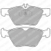 LP1589 DELPHI Комплект тормозных колодок, дисковый тормоз