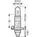 64152 OSRAM Лампа накаливания, фара дальнего света; лампа нака