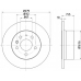 MDC35 MINTEX Тормозной диск