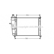 FTA2230 AVA Радиатор, охлаждение двигателя