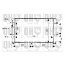 QER2046 QUINTON HAZELL Радиатор, охлаждение двигателя