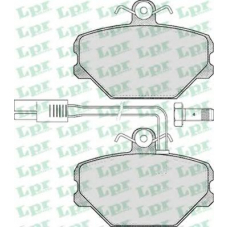 05P468 LPR Комплект тормозных колодок, дисковый тормоз