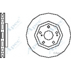 DSK2514 APEC Тормозной диск