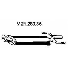 21.280.86 EBERSPACHER Предглушитель выхлопных газов