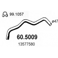 60.5009 ASSO Труба выхлопного газа