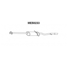 ME50233 VENEPORTE Глушитель выхлопных газов конечный