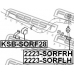 2223-SORFLH FEBEST Тяга / стойка, стабилизатор