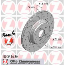 150.3476.70 ZIMMERMANN Тормозной диск