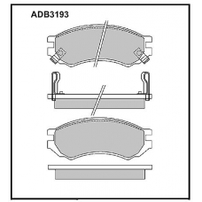 ADB3193 Allied Nippon Тормозные колодки