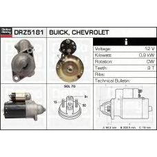 DRZ5181 DELCO REMY Стартер