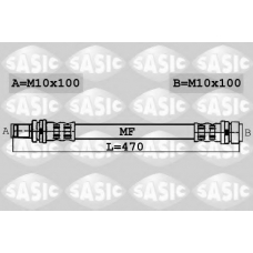 6606189 SASIC Тормозной шланг