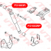 FO1002RP VTR Полиуретановая втулка амортизатора задней подвески