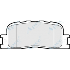PAD1471 APEC Комплект тормозных колодок, дисковый тормоз