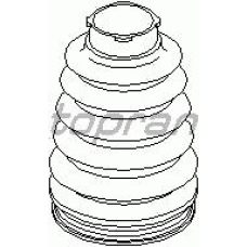 400 742 TOPRAN Пыльник, приводной вал