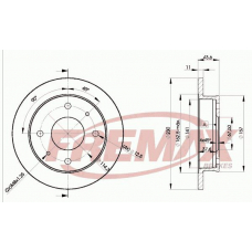 BD-2000 FREMAX Тормозной диск