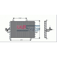 1722101 KUHLER SCHNEIDER Конденсатор, кондиционер