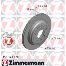 150.3433.20 ZIMMERMANN Тормозной диск