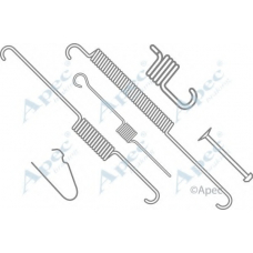 KIT766 APEC Комплектующие, тормозная колодка