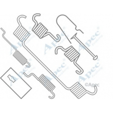 KIT643 APEC Комплектующие, тормозная колодка