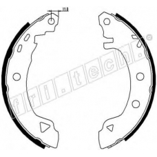 17101 fri.tech. Комплект тормозных колодок