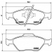P 83 085 BREMBO Колодки тормозные