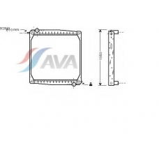 SC2010 AVA Радиатор, охлаждение двигателя