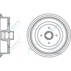 DRM9512 APEC Тормозной барабан