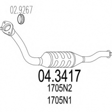 04.3417 MTS Катализатор