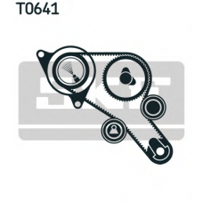 VKMA 07406 SKF Комплект ремня ГРМ