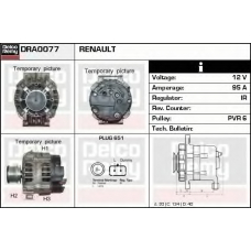 DRA0077 DELCO REMY Генератор