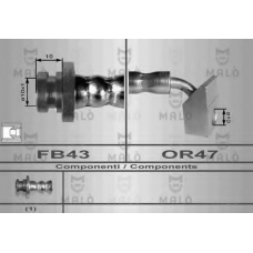 80060 Malo Тормозной шланг
