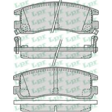 05P1031 LPR Комплект тормозных колодок, дисковый тормоз