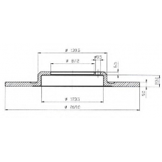 BDC3272 QUINTON HAZELL Тормозной диск