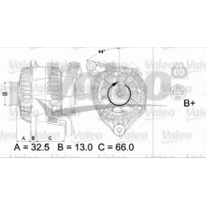 437455 VALEO Генератор