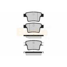 PA1669 BRAKE ENGINEERING Комплект тормозных колодок, дисковый тормоз