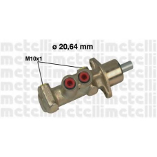 05-0480 METELLI Главный тормозной цилиндр