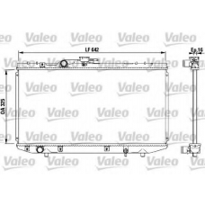 731714 VALEO Радиатор, охлаждение двигателя