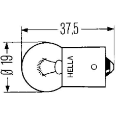 8GA 002 071-242 HELLA Нормального света