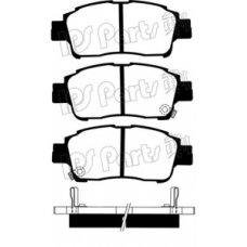 IBD-1281 IPS Parts Комплект тормозных колодок, дисковый тормоз