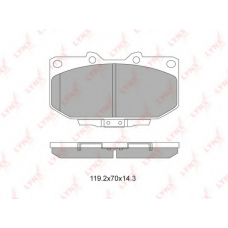 BD5720 LYNX Дисковые тормозные колодки advics