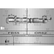 8957 Malo Тормозной шланг