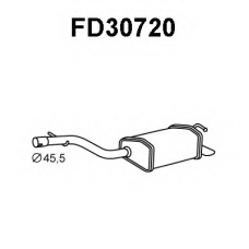 FD30720 VENEPORTE Глушитель выхлопных газов конечный