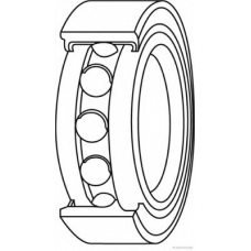 J4718006 HERTH+BUSS JAKOPARTS Комплект подшипника ступицы колеса