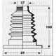 BCB2802 BORG & BECK Пыльник, приводной вал