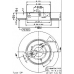 08.7211.76 BREMBO Тормозной диск