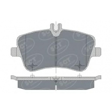 SP 246 SCT Комплект тормозных колодок, дисковый тормоз
