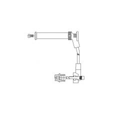 894/22 BREMI Провод зажигания