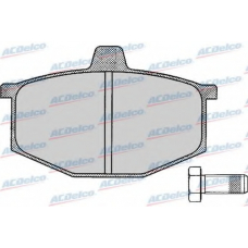 AC058151D AC Delco Комплект тормозных колодок, дисковый тормоз