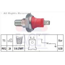 7.0027 FACET Датчик давления масла