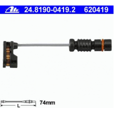 24.8190-0419.2 ATE Сигнализатор, износ тормозных колодок